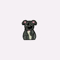 Gray Puppy Charm