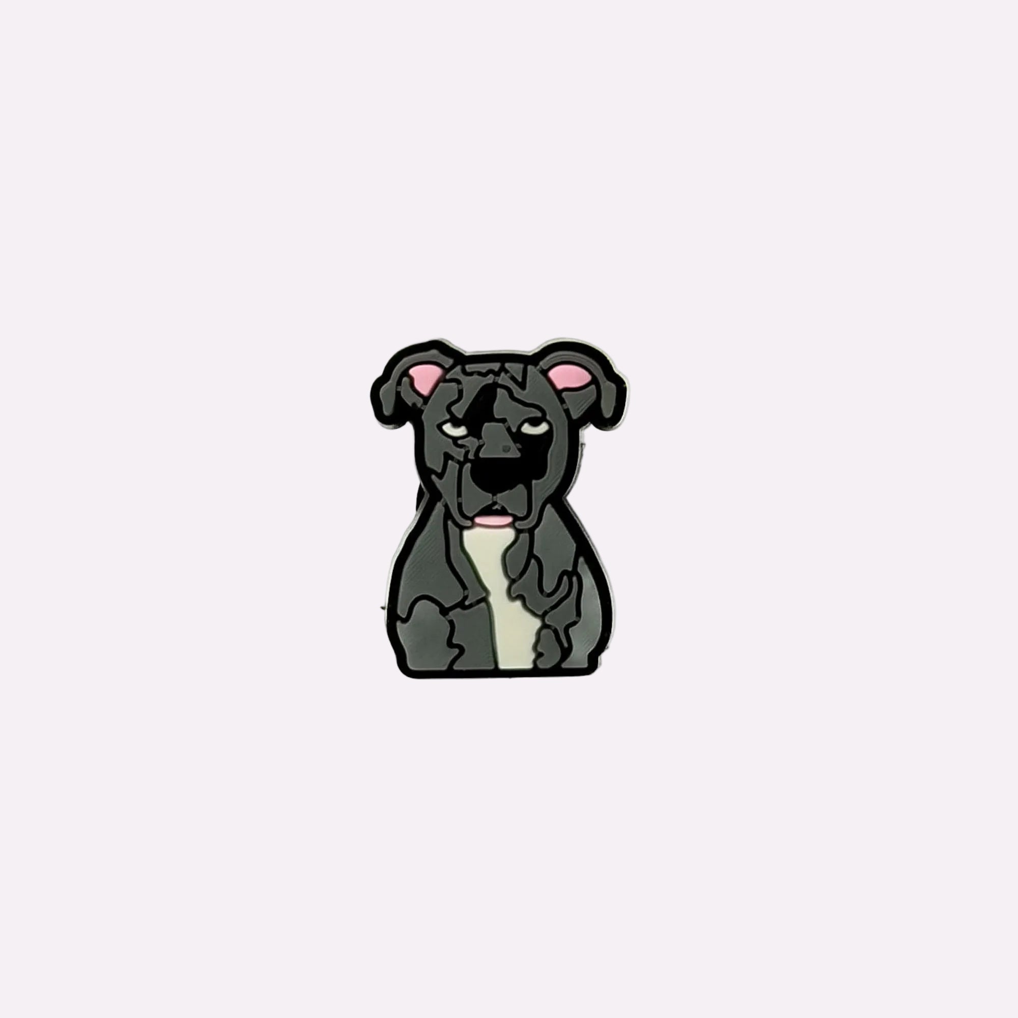 Gray Puppy Charm