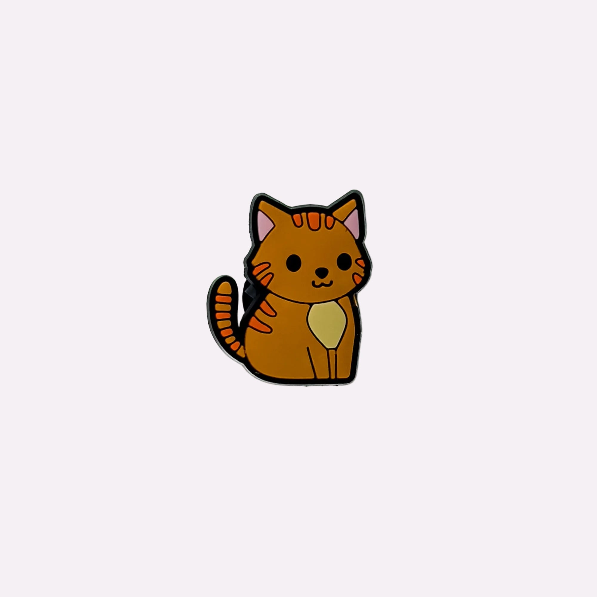 Orange Tabby Cat Charm
