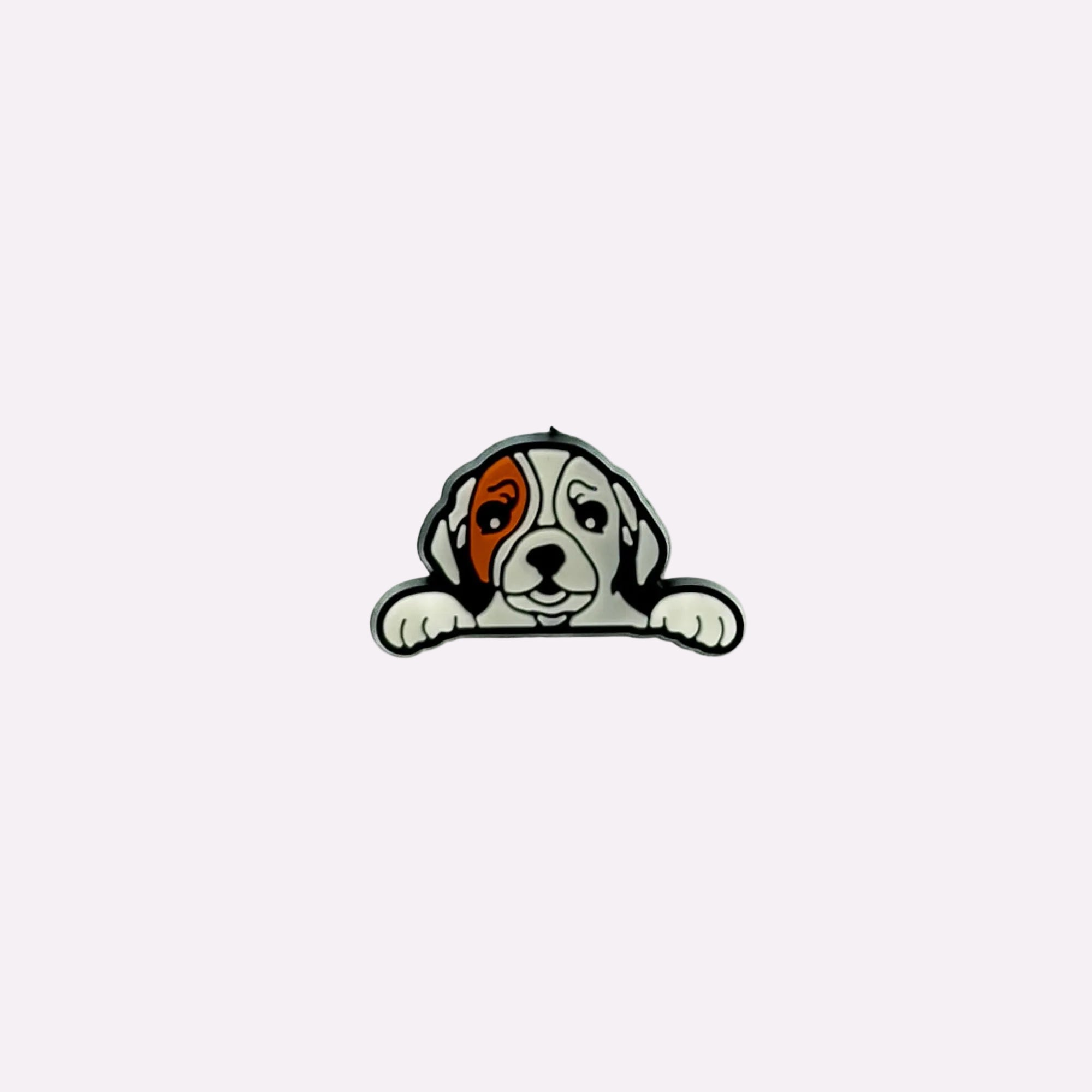 Peeking Puppy Charm