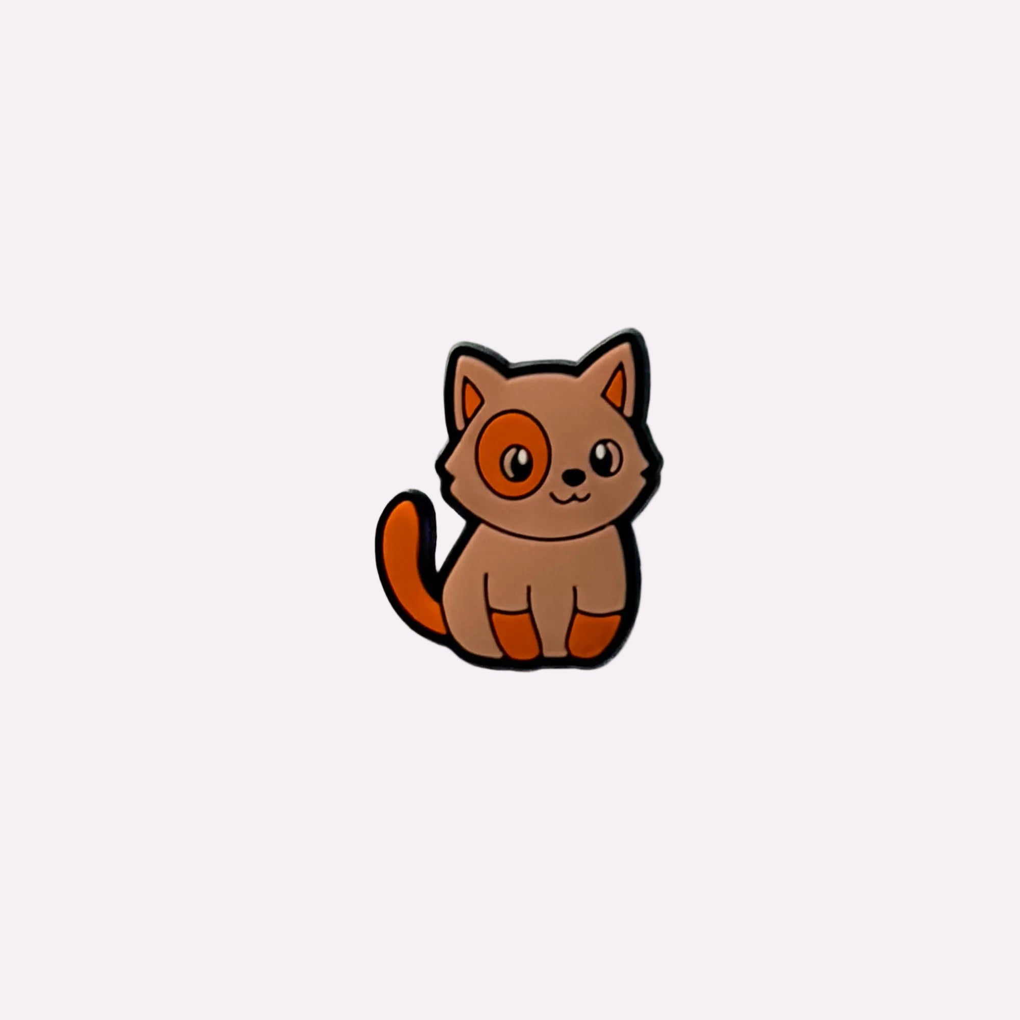 Brown Patch Kitten Charm