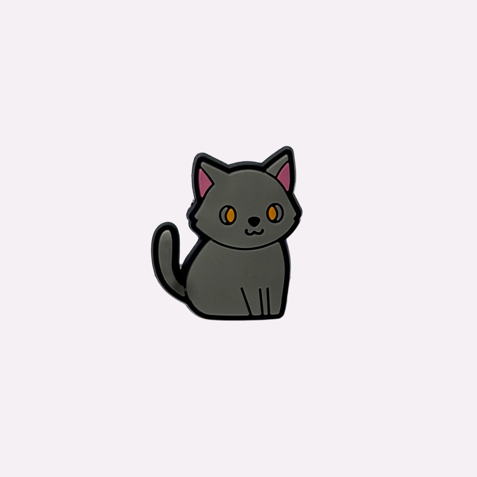 Gray Kitten Charm