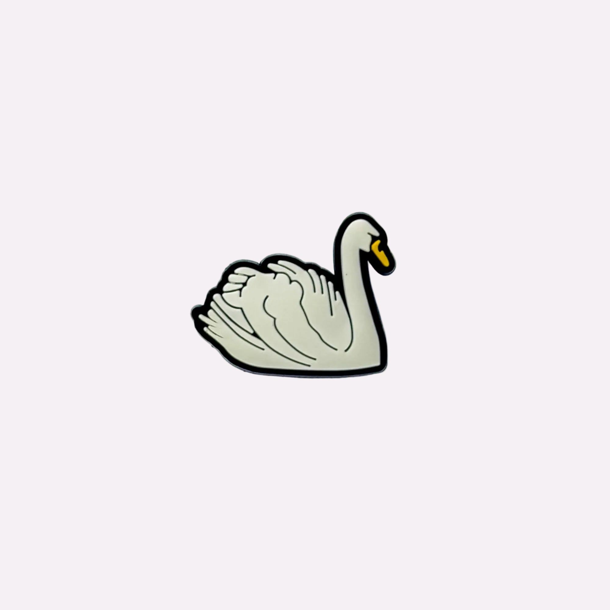 White Swan Charm