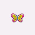 Colorful Heart Butterfly Charm