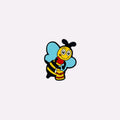Firefighter Bee Charm
