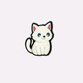 White Kitten Charm
