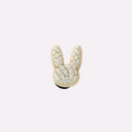 Cream Bunny Face Charm