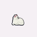 White Kitty Charm