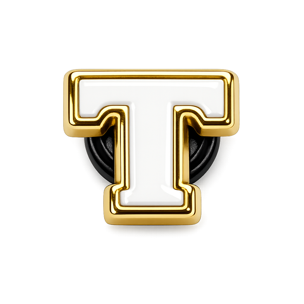 Charm para zapato - Letra T